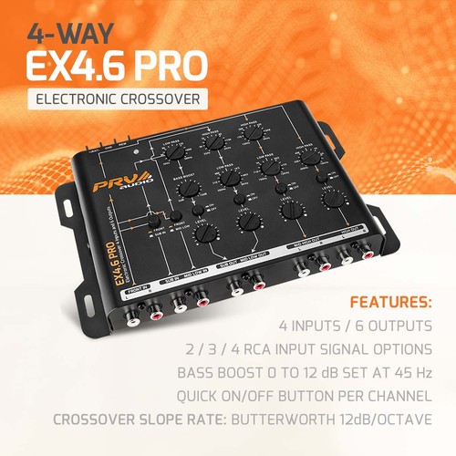 Prv audio ex4 pro crossover - audio,