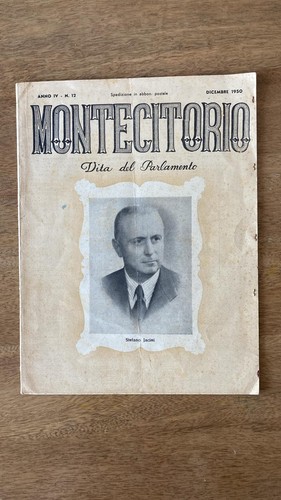 Montecitorio vita del - vita,