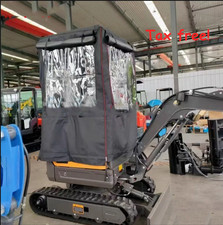 Mini Escavatore Telo Nero
