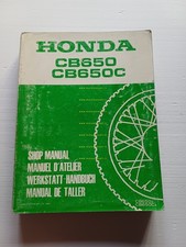 HONDA CB 650 - CB 650 C 1980