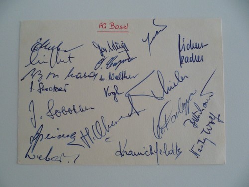 Basilea 1961 circa - fc, 1961/62