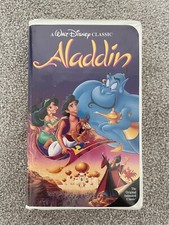 Aladdin VHS (1993) - Black