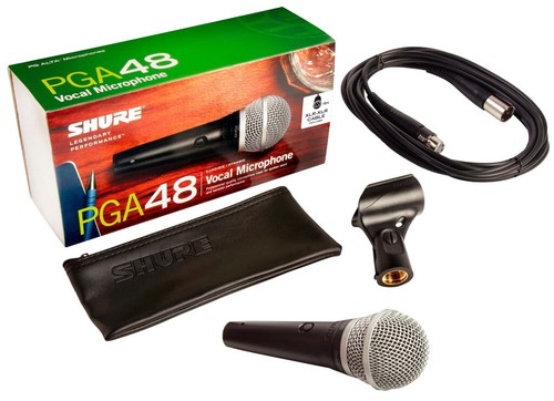 Shure pga48 microfono - shure, dinamico