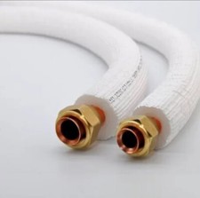 TUBO RAME CONDIZIONATORE KIT MONTAGGIO CLIMATIZZATORE 1/4+3/8 CARTELLATI PRONTI