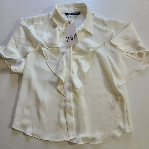 Zara ruffled satin - ruffled,