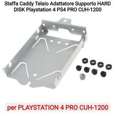 Staffa Caddy Telaio Adattatore Supporto HARD DISK Playstation 4 PS4 PRO CUH-1200