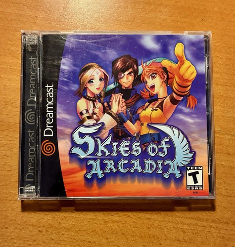 Skies arcadia sega - of,