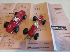 Lotto 2 Slot Car Stabo Ferrari Rennwagen Metal F1 Dépliant Perfette StaboCar