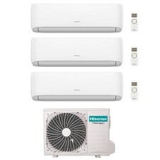 CONDIZIONATORE HISENSE TRIAL SPLIT HI-COMFORT 9000+9000+12000 BTU WIFI INVERTER 