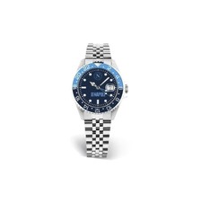 Orologio Uomo SSC NAPOLI P-N7481UB1 GMT Bracciale Acciaio Blu OFFICIAL