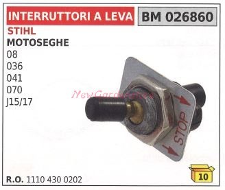 Interruttore leva stihl - interruttore, a