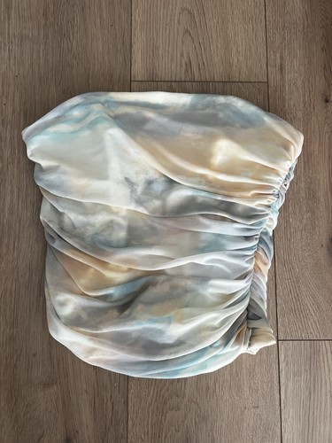 Top zara tulle senza - top,