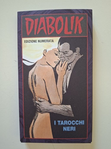 Diabolik tarocchi neri firmati - diabolik,