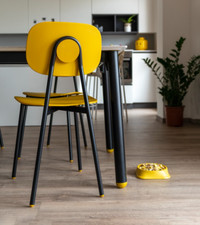 2 SEDIE CUCINA PLASTICA METALLO PN-TATA YOUNG-4 POLIPROPILENE DESIGN