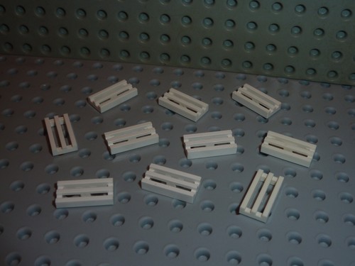 Lego white grilles - lego, 10