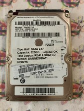 Hard Disk Usato SATA 2,5" 320GB SAMSUNG HM321HI SCC A 2AJ10002 2010.11