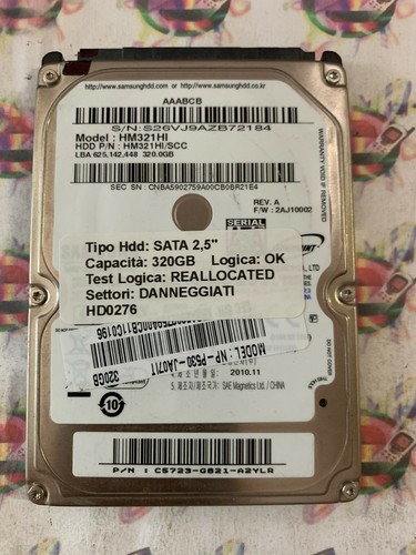 Hard disk usato sata - sata, 2,5"