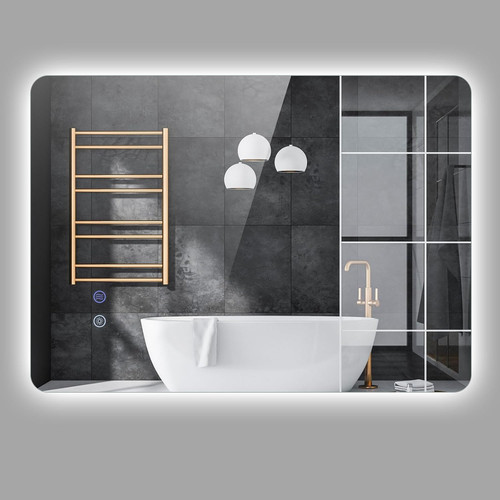 Specchio bagno rettangolare - specchio, da