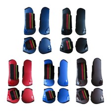 4 Pezzi Paratendini per Cavallo Stivali Da Cavallo per Zampe Anteriori E Zampe