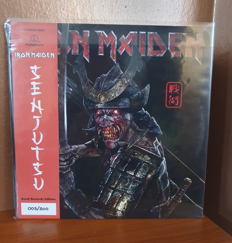 Iron maiden senjutsu 3xlp - maiden, uk