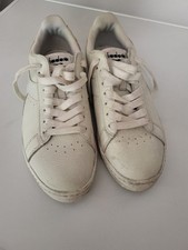 scarpe sneakers Diadora, bianche, in ottimo stato nr.41