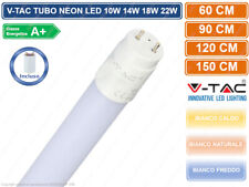 TUBO NEON LED V-TAC TUBO G13 T8 60 90 120 150 cm LUCE CALDA NATURALE FREDDA VTAC