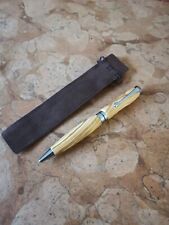 Penna in legno ulivo fatta a