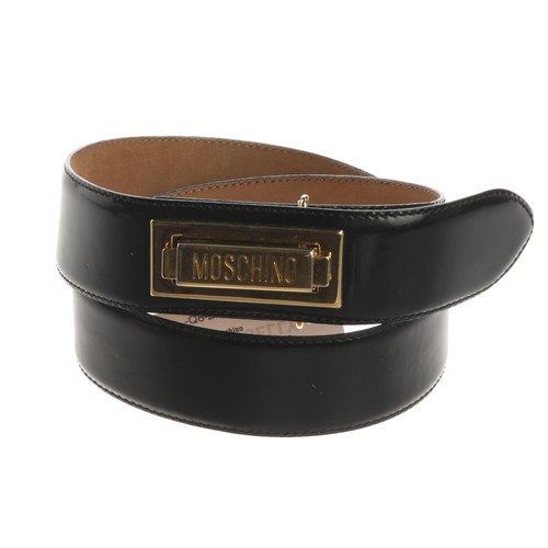 Cintura moschino nera - cintura,