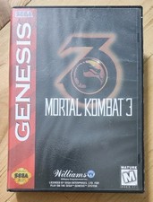 Sega genesis mortal kombat 3 - sega,