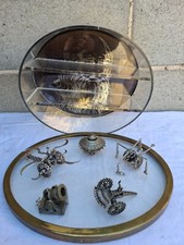 Macchine Da Guerra Leonardo Da Vinci Miniatura Argento 800 con vetrina originale