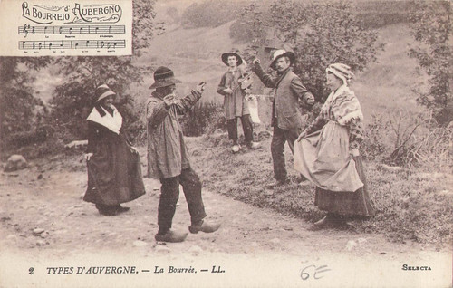 Types auvergne bourree - cp, d'auvergne