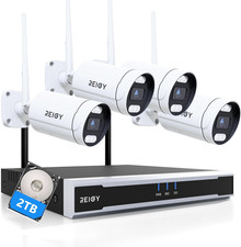 8MP Kit Videosorveglianza Wifi