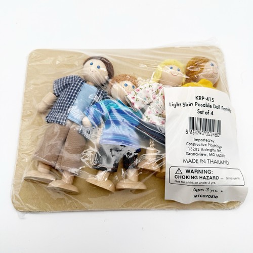 Plan toys bambole legno - plan,