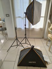 Kit di Illuminazione e "Green Screen" completo. (Softboxes, Ring, Diffuser)