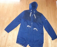Scotch And Soda Amsterdam Blauw Blue Mens Parka Style 150442 Size L