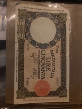 BANCA d'ITALIA 1943 50 LIRE