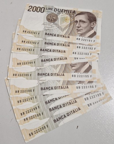 Banconote italia 2000 lire - banconote,