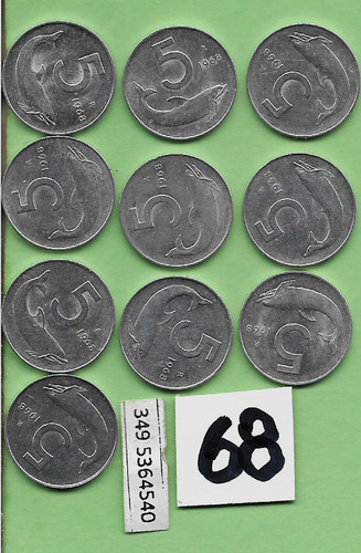 Lotto monete lire - monete,
