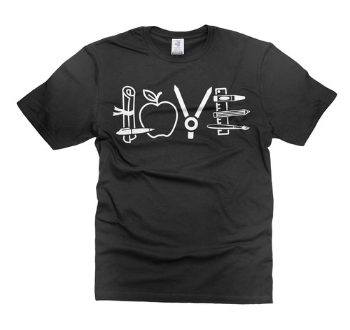 Camicia love teach - love, magliette