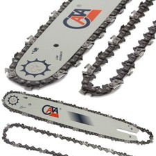 SET Lama Barra Guida+Catena 35CM 14"+ 2a catena omaggio motosega di ricambio
