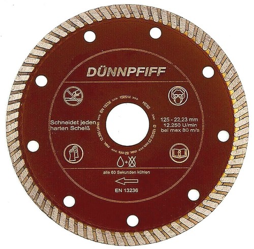 Disco diamante 125 2mm - disco,
