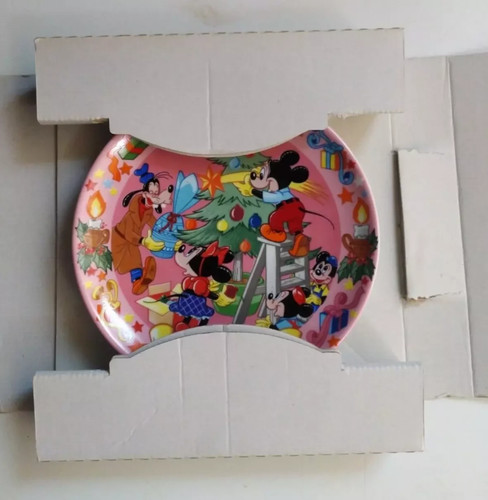 Piatto natale disney 1988 con - disney,
