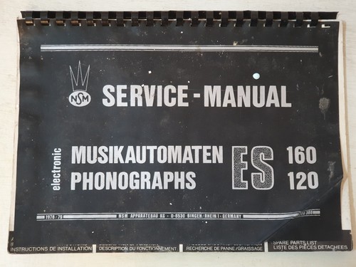 Manuale istruzioni jukebox - manuale,