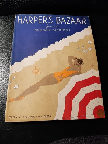 Harper bazaar june 1933 - 1933, erte