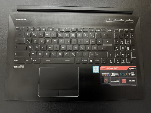 Msi gt63 titan 8rf poggiapolsi - 8rf,