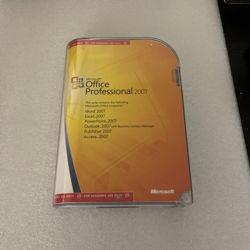 Microsoft office 2007 - microsoft,