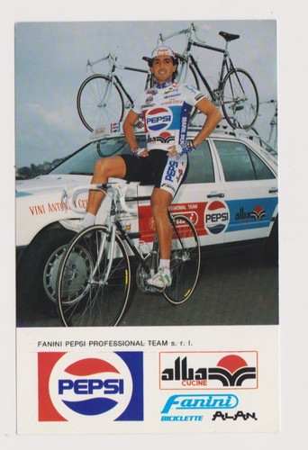 Cyclisme carte cycliste - carte,