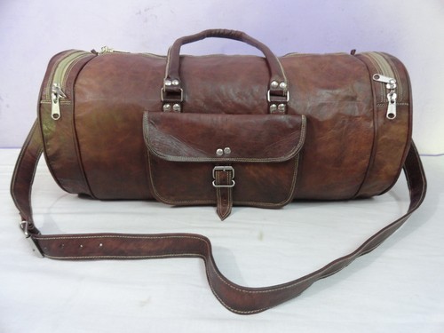 Borsone pelle vintage - pelle, 23"
