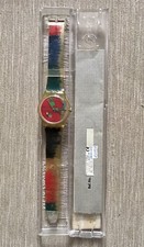Orologio Swatch Colore Scribble GK249 Disegnato da Kveta Pacovska 1997