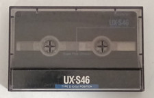 SONY UX-S 46 TIPO 2 II CROMO 1988 VARIANTE JAPAN musicassette vergini cassette
